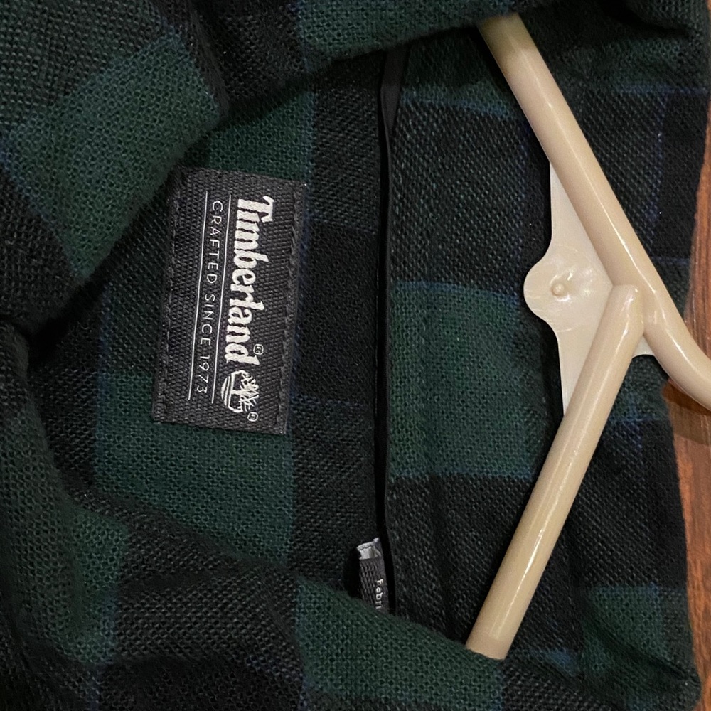 Timberland plaid jacket w/ Sherpa lining